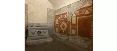 Entry to Case Romane del Celio