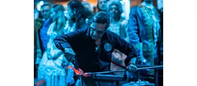 Ex Chiesa di Santa Chiara Murano: Dimostrazione di lavorazione del vetro