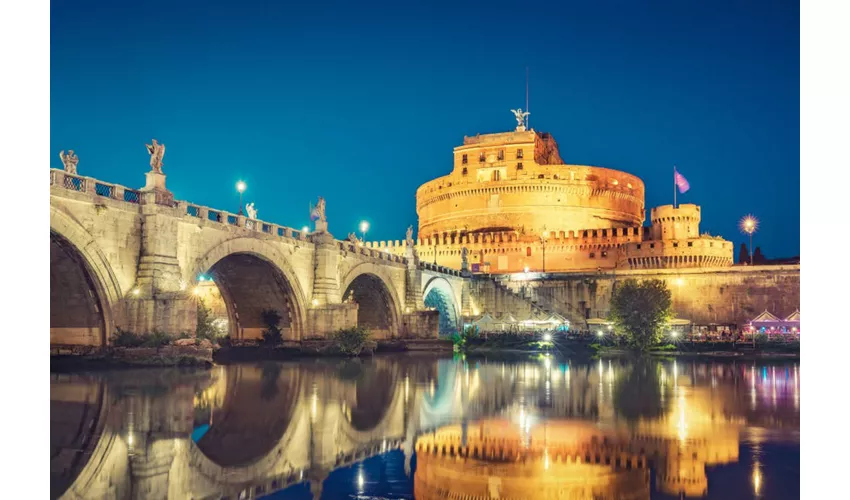 Roma: Crociera al tramonto sul Tevere con aperitivo