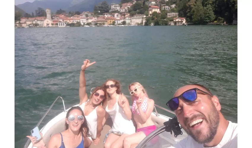 Excursión en barco por el Lago de Como