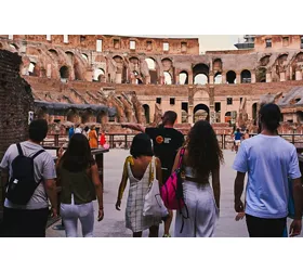 Colosseo, Arena, Foro Romano e Palatino + Tour guidato