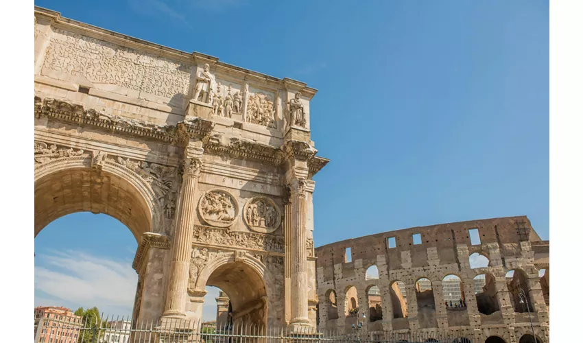 Colosseo, Arena, Foro Romano e Palatino + Audioguida