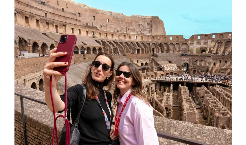 Colosseo, Foro Romano e Palatino + Tour guidato