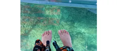 Siracusa: Tour in barca trasparente della costa e delle grotte marine + sosta per nuotare