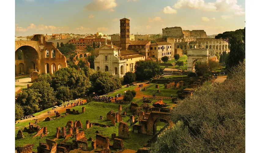 Coliseo de Roma, Foro Romano y Monte Palatino + Vídeo Multimedia