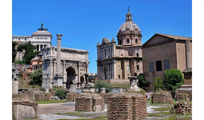 Colosseo, Foro Romano e Palatino + Tour guidato