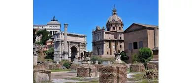 Colosseum, Roman Forum & Palatine Hill + Guided Tour