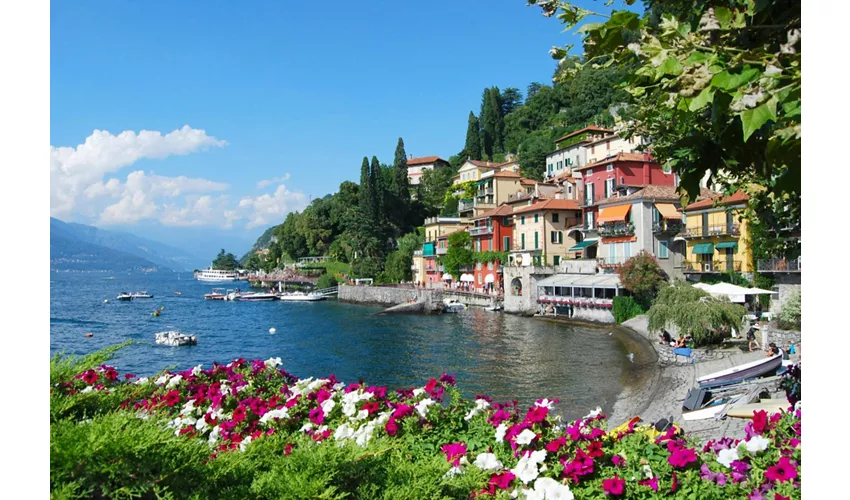 Lago Como, Bellagio y Lugano: Excursión guiada desde Milán + Viaje en Ferry