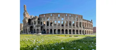 Coliseo, Foro Romano y monte Palatino + Tour guiado exprés