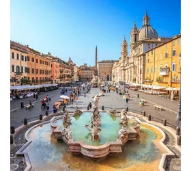 Piazza Navona, Pantheon e Fontana di Trevi a Roma: tour guidato di 1 ora e mezza