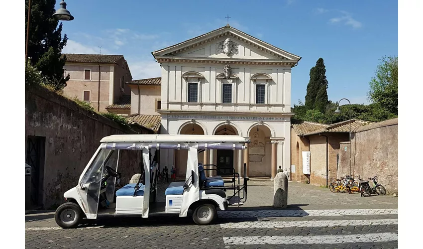 Roma: Noleggio Golf Cart sulla Via Appia con autista