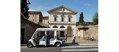 Roma: Noleggio Golf Cart sulla Via Appia con autista