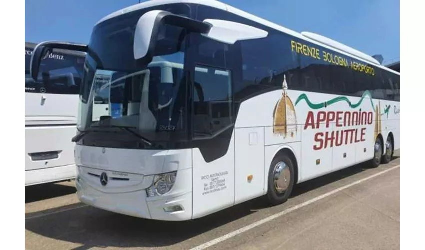 Bolonia: Traslado en autobús desde/hasta el aeropuerto Marconi y la ciudad de Florencia