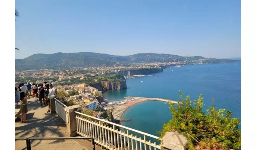 Pompei: Tour guidato per piccoli gruppi da Roma + visita di Sorrento