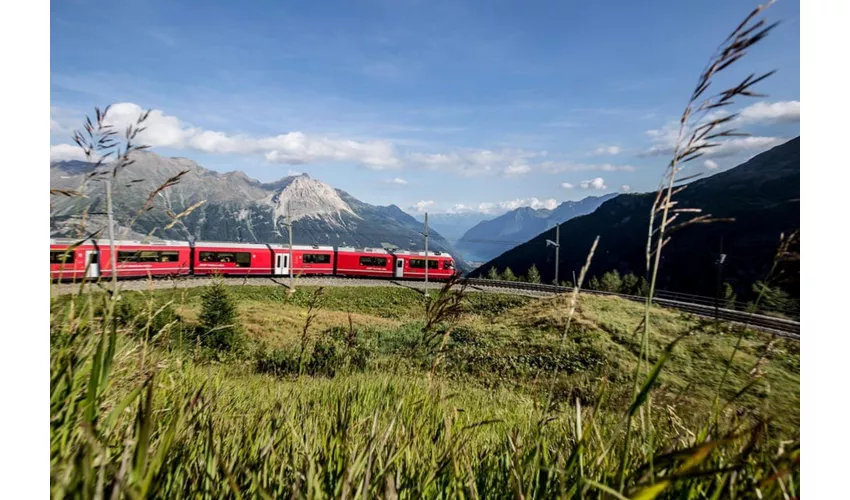 St. Moritz y Tirano: Excursión de un día desde Milán + Billete para el tren Bernina