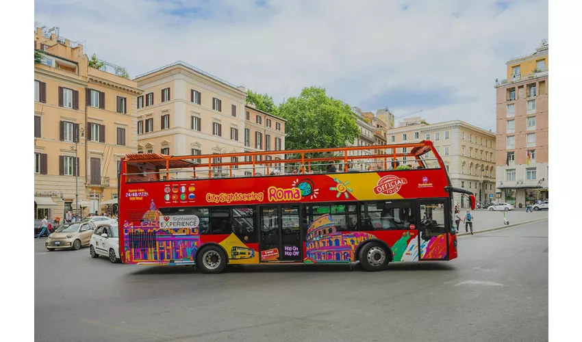 Roma: Bus Hop-on Hop-off + Trasferimenti da Civitavecchia