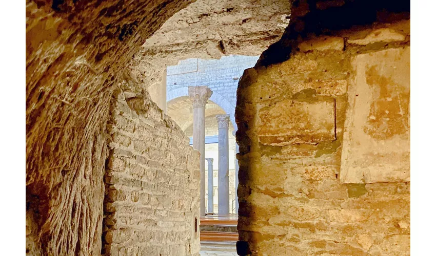 Catacombe romane: Tour guidato espresso per piccoli gruppi con trasferimento