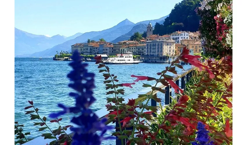 Bellano, Varenna, Bellagio e Como: Tour guidato in giornata da Milano + traghetto