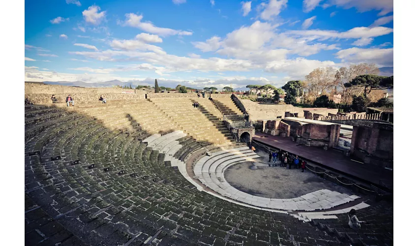 Pompei: Visita guidata + Pranzo + Gita di un giorno da Roma