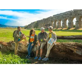 Appia Antica e Catacombe di San Callisto Roma: Biglietto d'ingresso, visita guidata + trasferimento