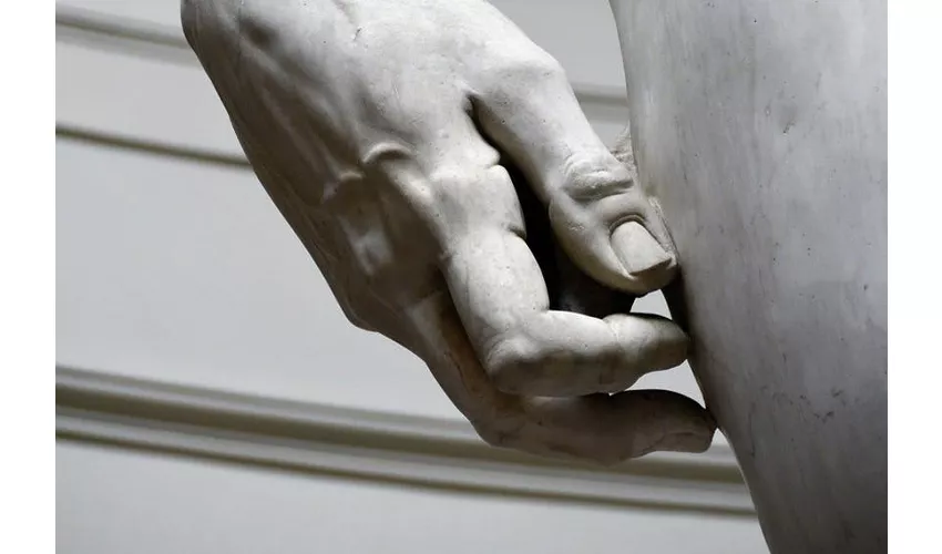 Galleria dell'Accademia e degli Uffizi: Tour guidato + viaggio di andata e ritorno da Roma