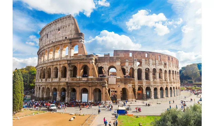 Colosseum, Roman Forum & Palatine Hill + Guided Tour