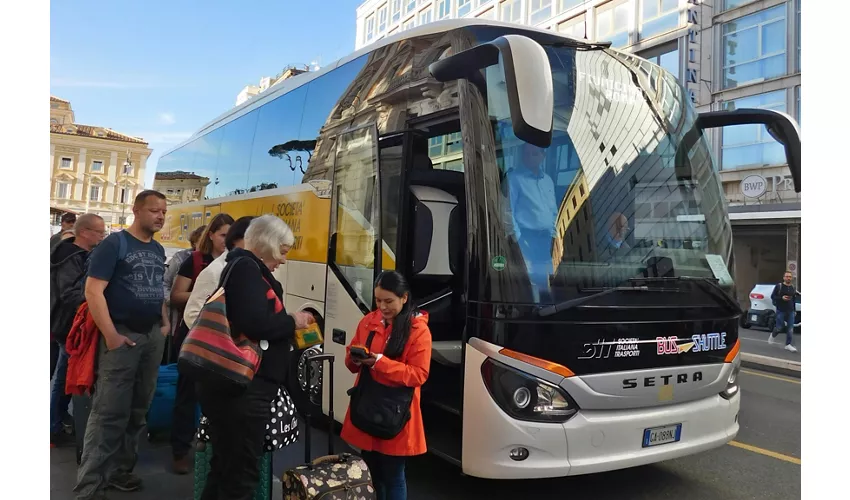 Roma: Bus navetta da/per l'aeroporto di Ciampino e il centro città