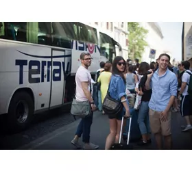 Roma: Bus Navetta Solo Andata da Roma Termini all'Aeroporto di Fiumicino