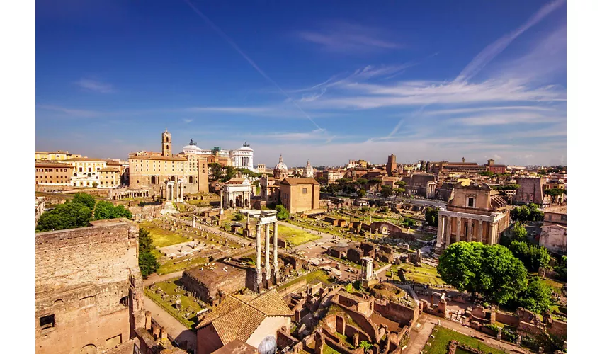 Colosseo, Arena, Foro Romano e Palatino + Tour in autobus