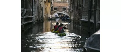 Venice: Guided Sunset Kayak Tour