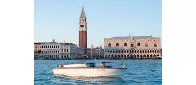 Venice Water-Taxi: Santa Lucia Train Station to Hotel