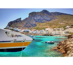 Islas Eolias: Traslado en ferry de ida de Milazzo a Filicudi