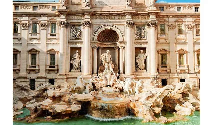 Rome: Walking Tour + Roundtrip from/to Civitavecchia