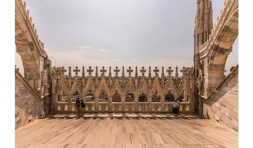 Duomo de Milán: Visita guiada sólo desde el tejado