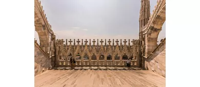 Duomo de Milán: Visita guiada sólo desde el tejado