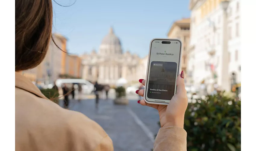 Petersdom: Audioguide + Zugang zur Kuppel