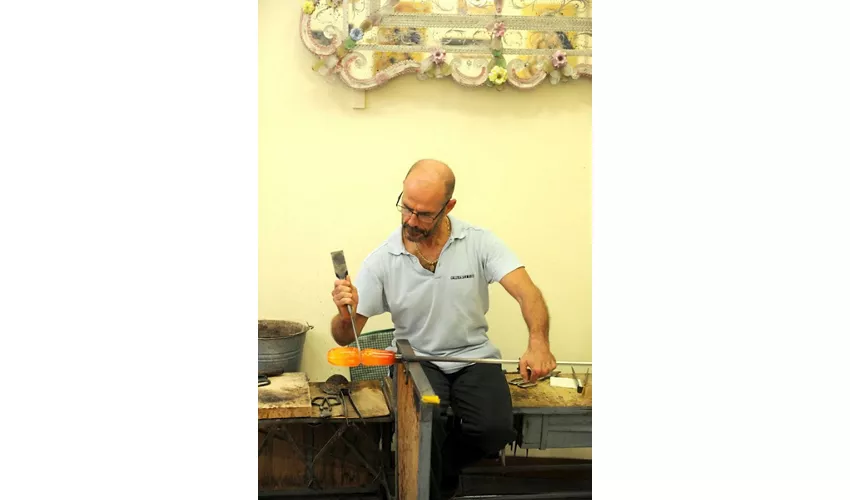 Venetian Glassblowing Demonstration in Piazza San Marco