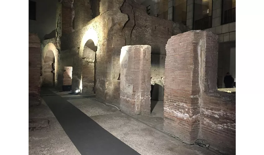 Stadio di Domiziano e Quartiere di Trevi nella metropolitana di Roma: Ingresso + Audioguida