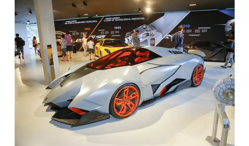 Museo Lamborghini y Museo Enzo Ferrari: Entrada