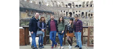 Colosseo, Arena, Foro Romano e Palatino + Tour guidato per gruppi ristretti