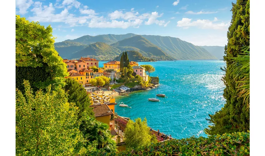 Lago Como, Lugano y Bellagio: Excursión de un día desde Milán + Crucero Privado en Barco