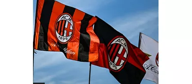 Partido de fútbol del AC Milan