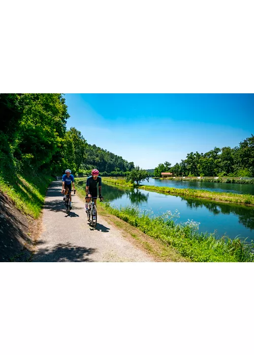 Fahrradweg des Tessins
