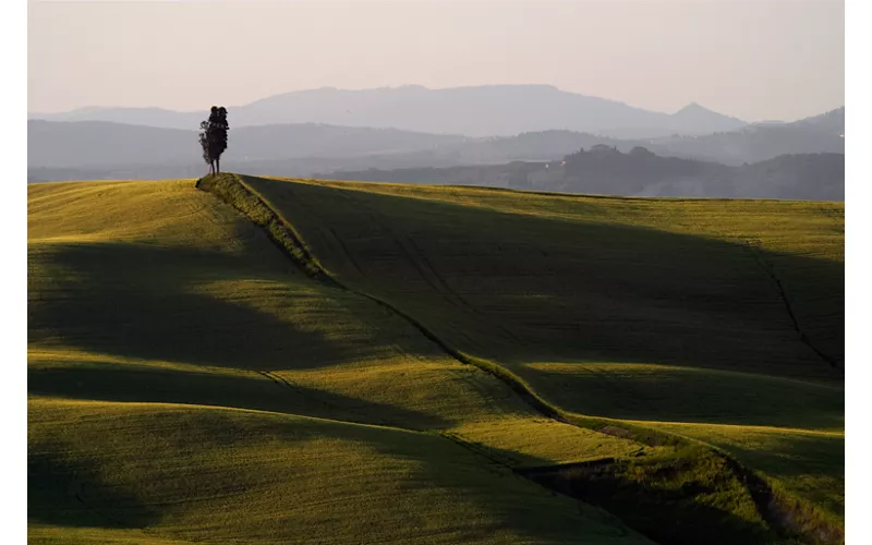 Crete Senesi near Pienza Tuscany Italy