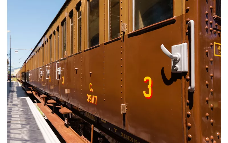 Il viaggio inaugurale con la locomotiva a vapore