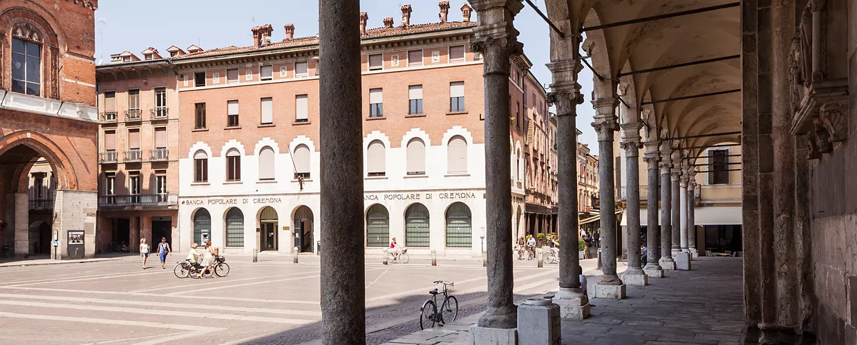 Piazza del Comune a Cremona