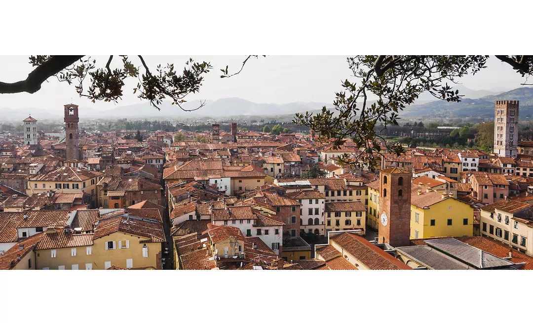 Lucca vista dall’alto 