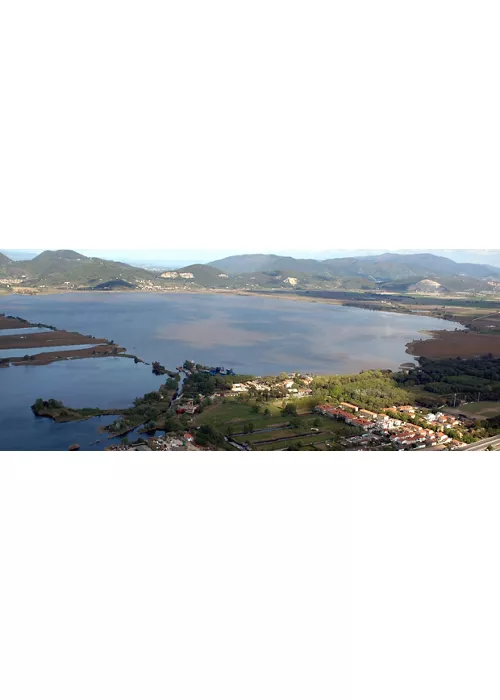 Lago di Massaciuccoli dall’alto