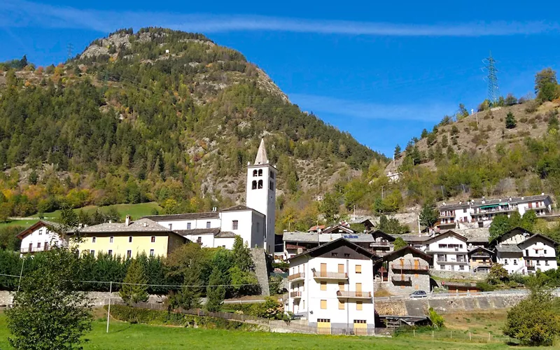 Valpelline, sede del più grande caseificio di Fontina della Valle d'Aosta