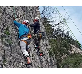 Giornata di arrampicata alla Falesia del Furlo